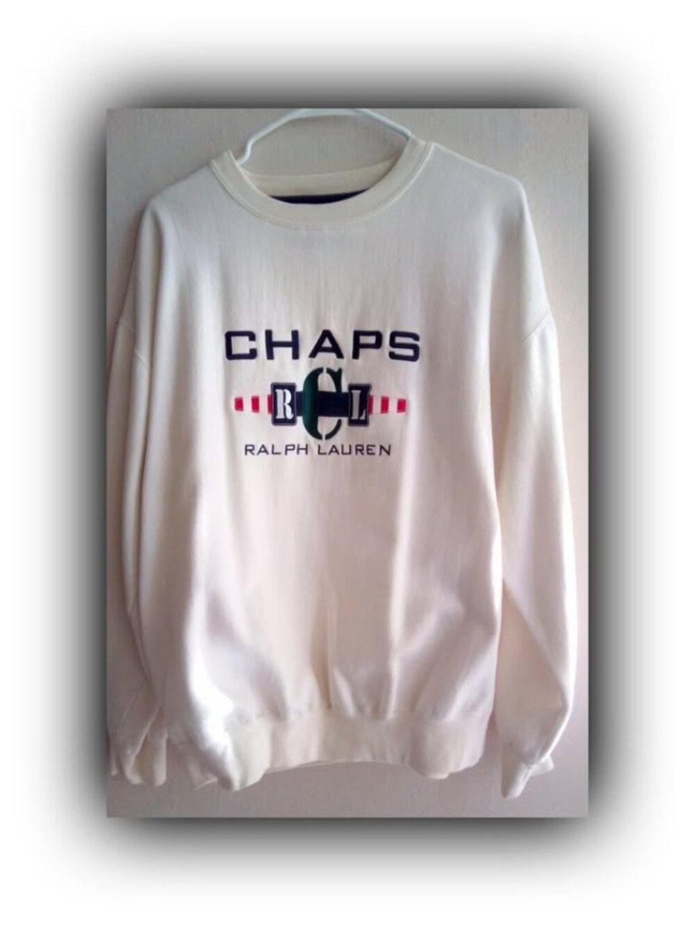 Vintage 90s Chaps Ralph Lauren Men's Sweatshirt Size XL [RCL]